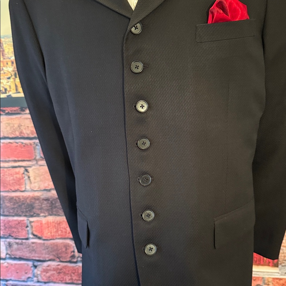 Customique Black Tailored Jacket - Picture 7 of 17